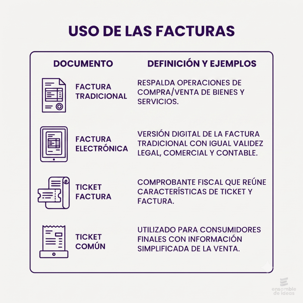 tipos de facturas en argentina