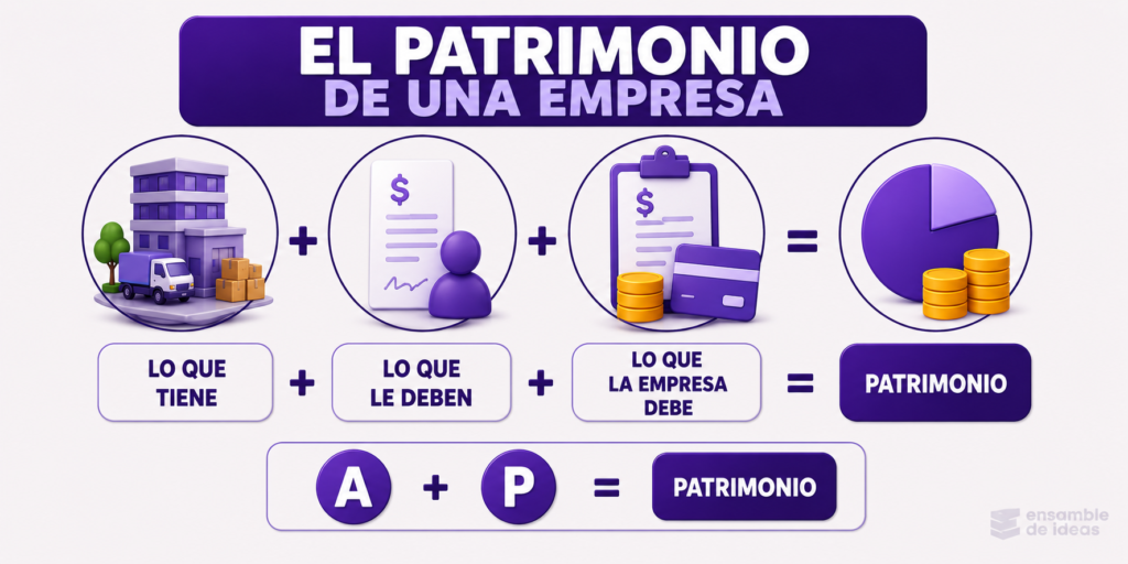 el patrimonio de una empresa