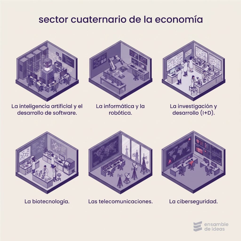 sector cuaternario de la economia