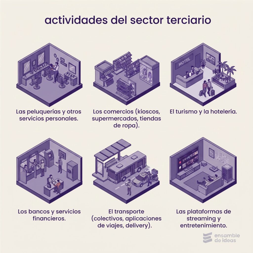 sector terciario de la economia