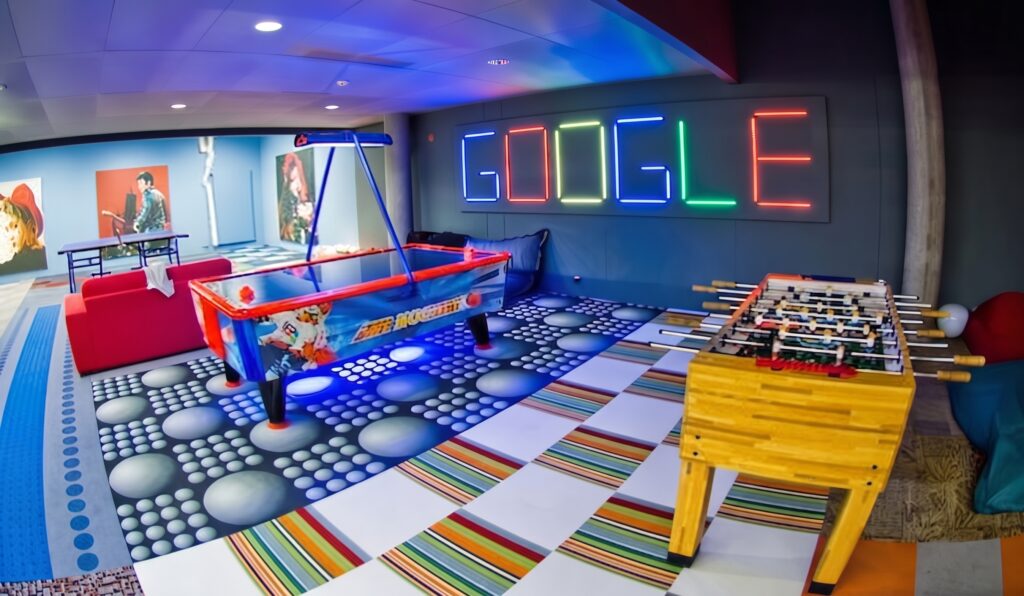 salon de juegos google 